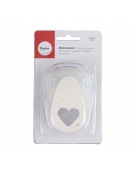 Paper Punch Heart 3.81cm