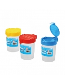 Transparent Paint Beaker Plastic - Keyroad