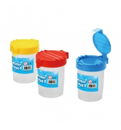 Transparent Paint Beaker Plastic - Keyroad