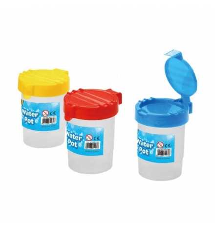 Transparent Paint Beaker Plastic - Keyroad