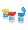 Transparent Paint Beaker Plastic - Keyroad