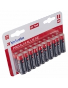 Alkaline Batteries AA (LR6 1.5V) Pack20 - Verbatim