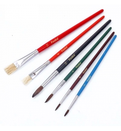 Paint Brush Set 6pcs Artist - Foska