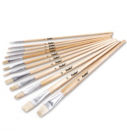 Paint Brush set 12pcs Flat 579 (1-12)