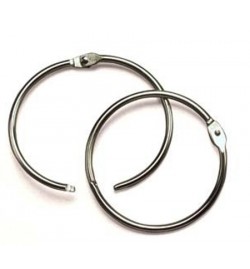 Metal Clasp Ring 25mm (1'') set 6pcs