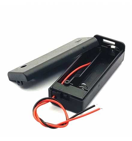Battery Holder 1 x AA - Box & Switch