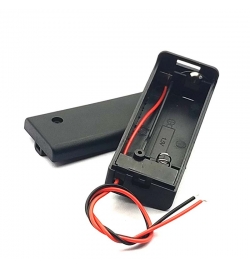 Battery Holder 1 x AA - Box & Switch