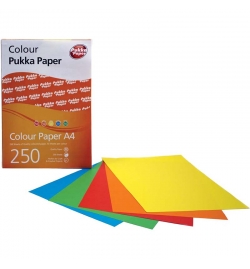 A4 Copy Paper 80gsm Rainbow Colored 250pcs - Pukka