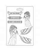 Soft Maxi Mould A5 "Angel and Wings" - Stamperia