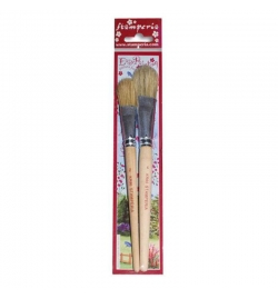 Paint Brush Set 2pcs no 2+4  - Stamperia