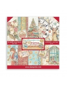 10 Χαρτιά Scrapbooking "Christmas Greetings" - Stamperia