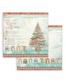 Scrapbooking paper Set 10pcs "Christmas Greetings" - Stamperia