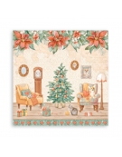 Scrapbooking paper Set 10pcs "All Around Christmas" - Stamperia