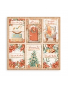 10 Χαρτιά Scrapbooking "All Around Christmas" - Stamperia