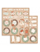 10 Χαρτιά Scrapbooking "All Around Christmas" - Stamperia