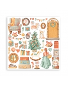 10 Χαρτιά Scrapbooking "All Around Christmas" - Stamperia