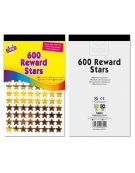 Stickers craft Rewards - Stars 600pcs