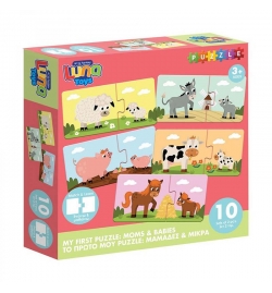Puzzle Play & Learn 20pcs Mums and Babies  - Luna