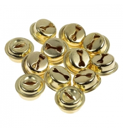 Bell 15mm Gold 25pcs