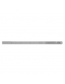 Metallic Ruler 60cm - Steinless Steel