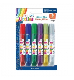 Glitter Glue Mix Set 6pcs - The Littlies