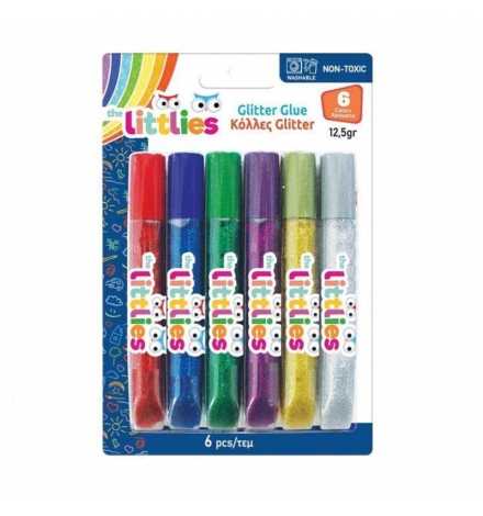 Glitter Glue Mix Set 6pcs - The Littlies