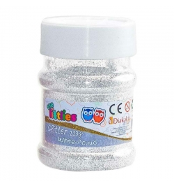 Σκόνη Glitter 4OZ (113gr) - Άσπρο