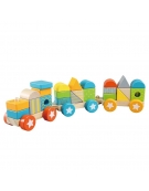 Wooden Stacking Train  26pcs