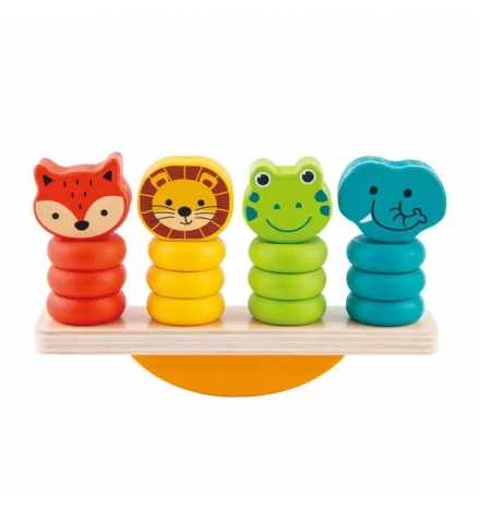 Wooden Animal Balance Mini 17pcs