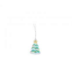 DIY Christmas Ornaments - Plaster Christmas Tree