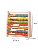 Wooden Educational Abacus Counting Beads & ABC