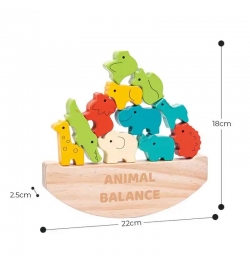Wooden Animal Balance Mini 20pcs