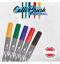 Set Calli.Brush Pen Markers 5 pcs Classic Edition - Online