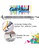 Set Calli.Brush Pen Markers 5 pcs Neon Edition - Online