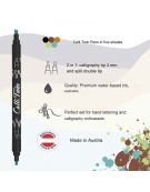Set Calli.Brush Pen Markers 5 pcs Fresh Edition - Online