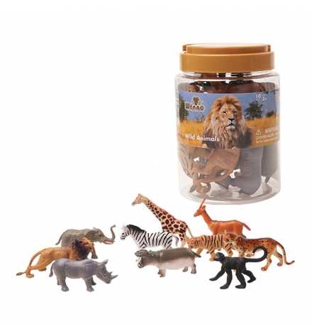 Wild Animals Set 10pcs