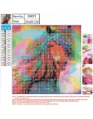 Diamond Painting Kit 20x20cm Άλογο