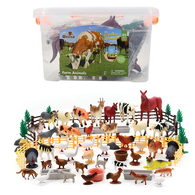 Farm Animals Set 80pcs