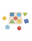 Wooden Puzzle Fraction Learning