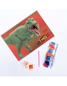 Diamond Painting Kit A4 21x29.7cm Dinosaurs T-Rex