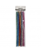 Pipe Cleaners 30cm Metallic Mixed Colors 24pcs