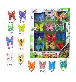 Insect World - Butterflies 12pcs