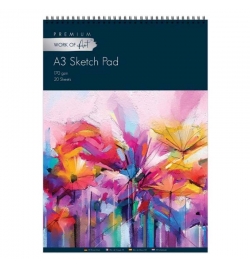 Spiral Sketch Pad 170gr A3 20sheets