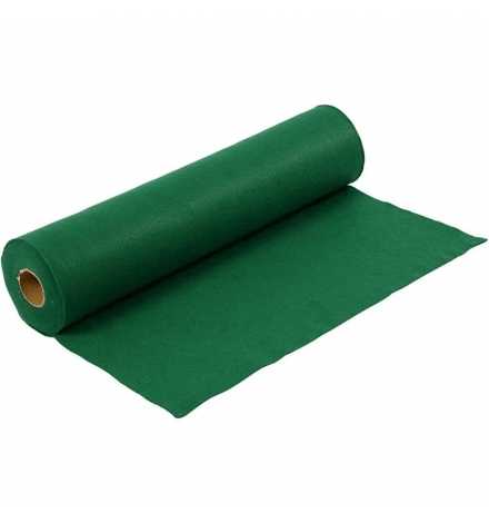 Felt Roll 45cm x 5m Green