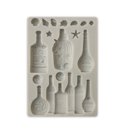 Silicone Mold  A6 "Songs of the Sea Bottles" - Stamperia