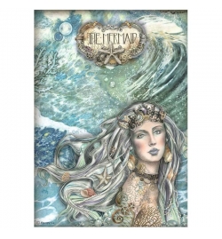 Ριζόχαρτο A4: "Songs of the Sea The Mermaid"