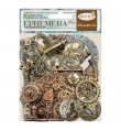 Adhesive Die Cuts Ephemera - Songs of the Sea pipes and mechanism - Stamperia