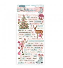 Chipboard 15x30cm Sweet Winter - Stamperia