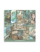 Scrapbooking paper Set 10pcs "Songs of the Sea" - Stamperia