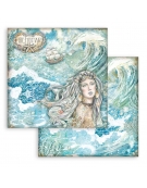 10 Χαρτιά Scrapbooking "Songs of the Sea" - Stamperia